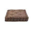 Pouf Tapissier En Taffetas Moka 40x40 - William