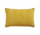 Coussin En Suédine Jaune 60x40 - Sueden