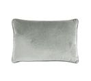 Coussin En Velours Gris Clair 60x40 - Velours