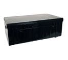 Table Basse En Acier Sur Roulettes Habitat 90 Cm Noir