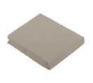 Drap Plat Uni En 100 % Coton - 180x290 Cm - Beige