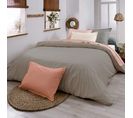 Housse De Couette Coton Bio Made In France Gris 140x200