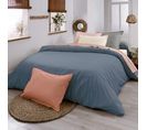 Housse De Couette Coton Bio Made In France Bleu 140x200