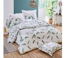 Parure De Lit Percale Magnolia Blanc 140x200