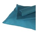 Housse De Couette Enfant Uni - 80x120 Cm - Bleu Paon