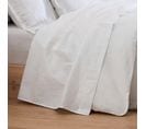 Drap Plat Esprit Grand Hôtel - 180x290 Cm - Blanc