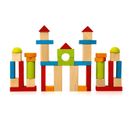 Jeu De Construction En Bois, 40 Pieces