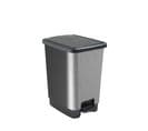 Poubelle 30L COVER BIN Carbone