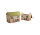 Coffres à Jouets "maison" (lot De 2)