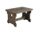 Tabouret En Bois Vieilli