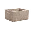 Corbeille Rangement En Rotin 48 X 36 X 25 Cm