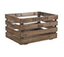 Caisse En Bois Produits Bio