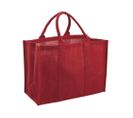 Sac En Jute Plastifiée Rouge