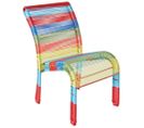 Chaise Enfant En Polyrésine Multicolore