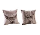 Coussin Cerf En Coton Et Polyester (lot De 2) 60 Cm