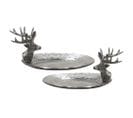 Plateau Ovale Tête De Cerf (lot De 2)