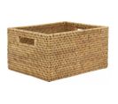 Panier De Rangement En Rotin Naturel 28 X 22 X 15 Cm