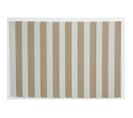 Tapis D'extérieur En Polypropylène 120 X 180 Cm Rayures - Beige