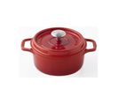 Cocotte Ronde En Fonte Émaillée 18cm Rubis - 402180