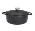 Cocotte Ronde En Fonte Émaillée 32cm Noir - Puc473201