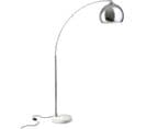 Lampadaire Arc Design "joliet" 166cm Argent