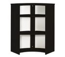 Meuble-comptoir Bar 96 Cm Noir 3 Niches - Coloris: Tour Eiffel 750 751