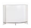 Meuble Bar, Meuble Comptoir Blanc 135 Cm - Coloris: Blanc