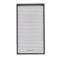 Meuble Cuisine Noir 40x72 Face Imprimée - Hexagones Gris