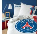 Parure De Lit Imprimée 100% Coton, Psg Retro White 140x200+63x63cm