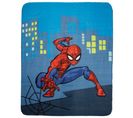 Plaid Polaire Imprimé 100% Polyester, Spiderman Hero 110x140cm