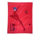 Plaid Polaire Imprimé Toucher Extra Doux, Miraculous Ladybug Jump 125x150cm