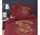 Parure De Lit Imprimée En Flanelle De Coton, Harry Potter Tartan 240x220+2x63x63cm