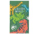 Drap De Plage Imprimé 100% Coton, Jurassic World Quatro Kaki 70x120cm