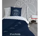 Parure De Lit Imprimée 100% Coton, Psg Stars 140x200+63x63cm