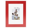 Cadre Photo Optimo Rouge 13x18 Cm