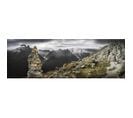 Tableau Sur Toile Mont Blanc Chamonix 30x97 Cm