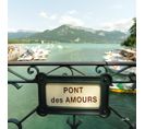 Tableau Sur Toile Le Pont Des Amours Annecy 45x45 Cm