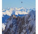 Tableau Sur Toile Téléphérique Pic Midi 45x45 Cm