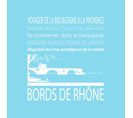 Tableau Sur Toile Bords De Rhône Bleu Clair 30x30 Cm