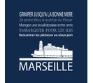 Tableau Sur Toile Marseille Navy 30x30 Cm