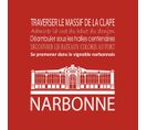Tableau Sur Toile Narbonne Rouge 30x30 Cm