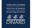 Tableau Sur Toile Dinard Navy 30x30 Cm