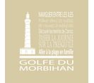 Tableau Sur Toile Golfe Morbihan Vison 30x30 Cm