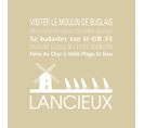 Tableau Sur Toile Lancieux Vison 30x30 Cm