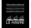 Tableau Sur Toile Le Havre Noir 30x30 Cm