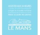 Tableau Sur Toile Le Mans Bleu Clair 30x30 Cm