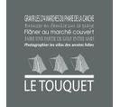 Tableau Sur Toile Le Touquet Gris 30x30 Cm