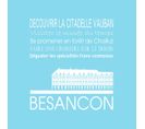 Tableau Sur Toile Besançon Bleu Clair 30x30 Cm