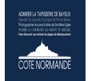 Tableau Sur Toile Côte Normande Navy 30x30 Cm