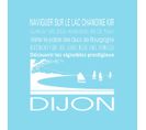 Tableau Sur Toile Dijon Bleu Clair 30x30 Cm